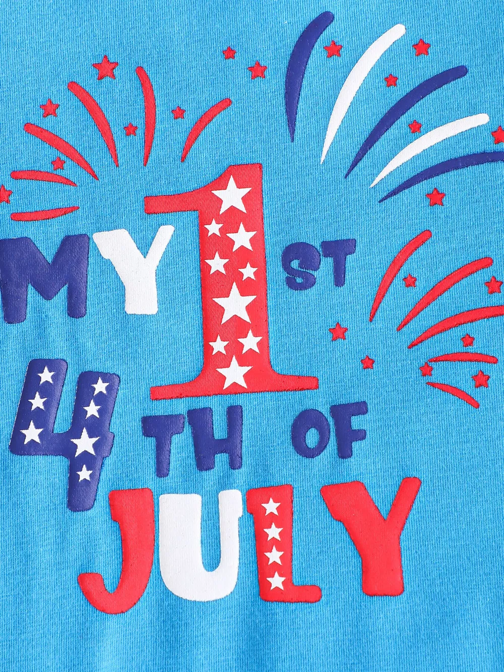 Children's Independence Day Print Outfit Set, image 9