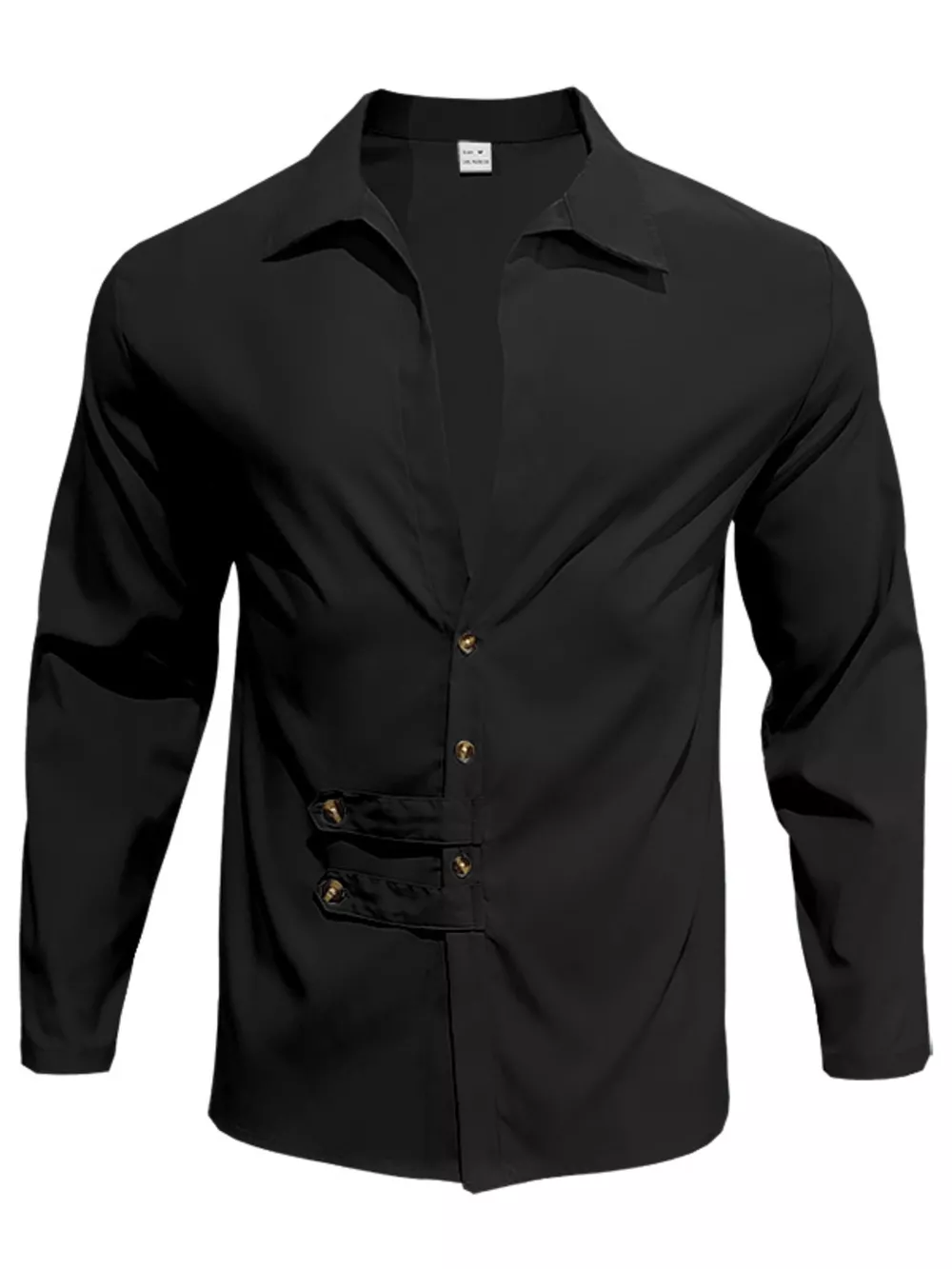 Men's Full Size Casual Button-Up Shirt Plus Size, image 5