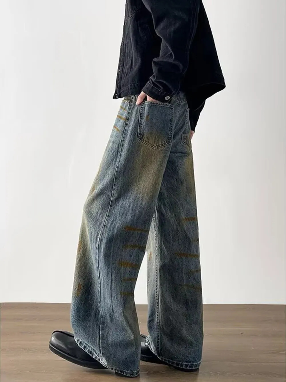 Men's Full Size Wide-Leg Jeans Plus Size, image 11