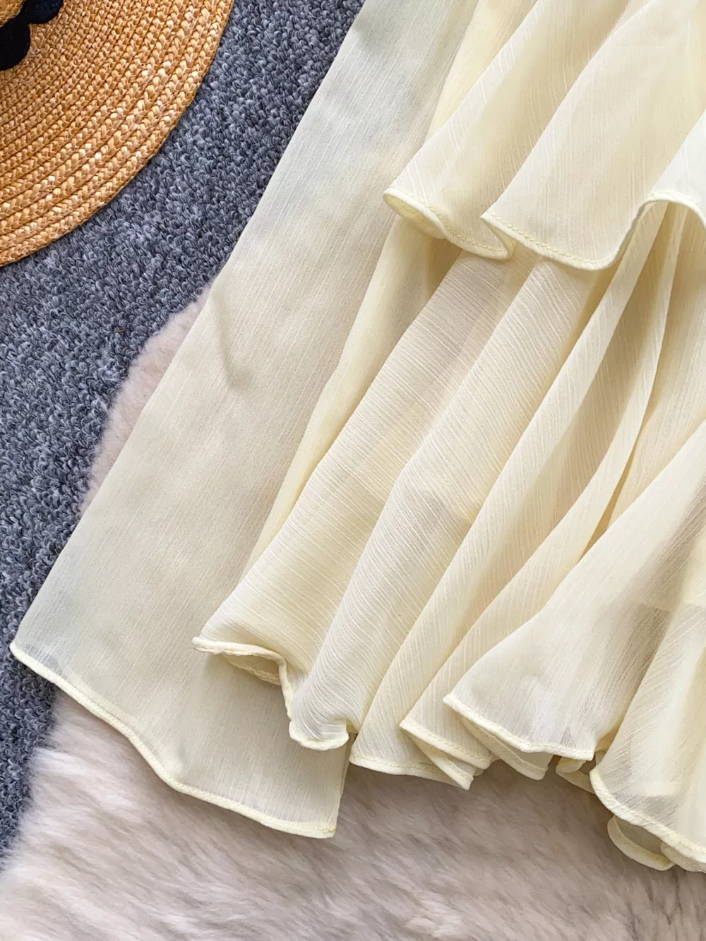 Ruffle Tiered Chiffon Blouse, image 5