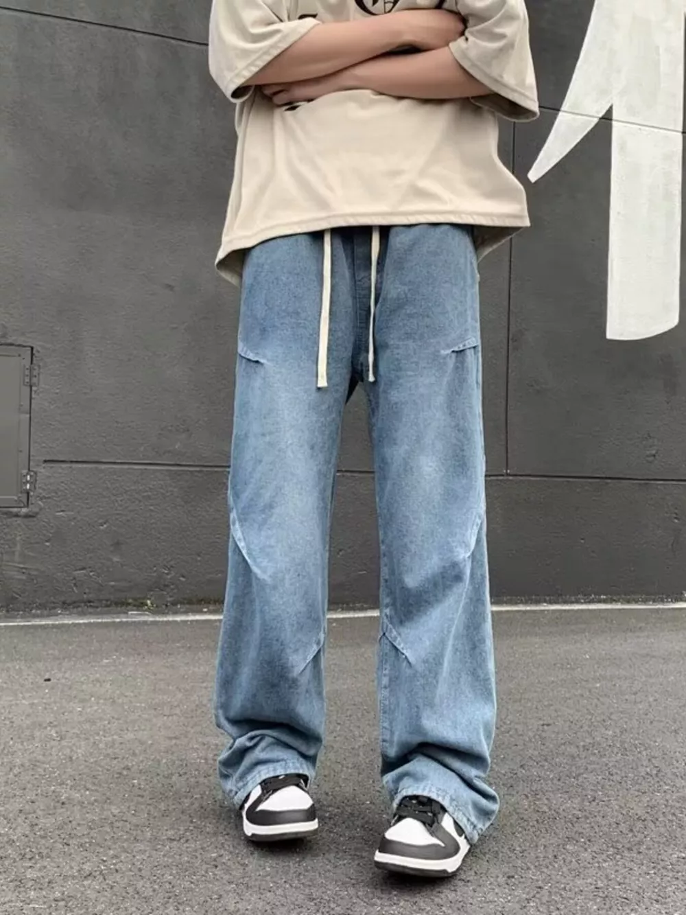Men's Full Size Loose Fit Jeans Plus Size, image 2