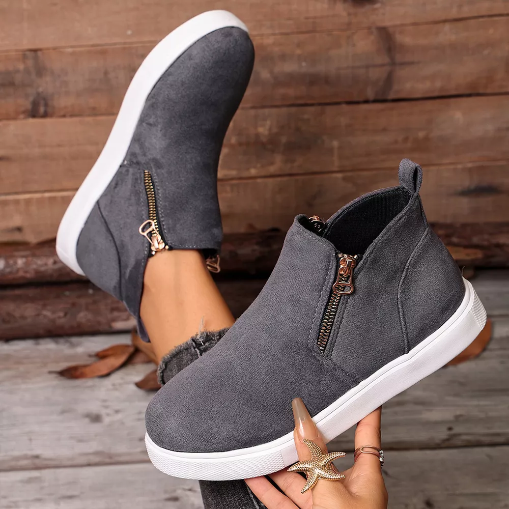 Round Toe Ankle Boots, image 13