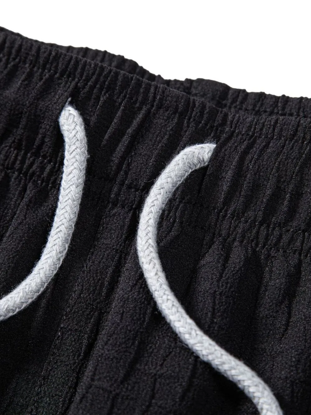 Men's Classic Textured Shorts with Elastic Waist, image 6