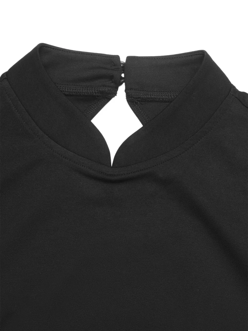 Cutout Back Long Sleeve Bodycon Mini Dress, image 7