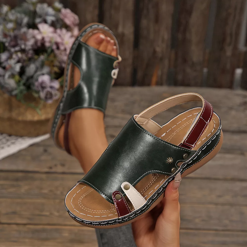 Open Toe Flats Sandals, image 5