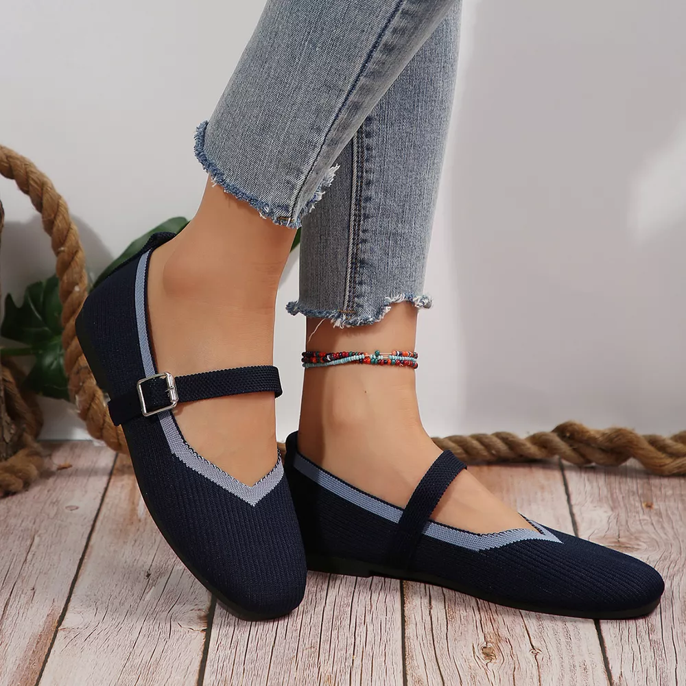 Round Toe Mesh Slip-Ons, image 24