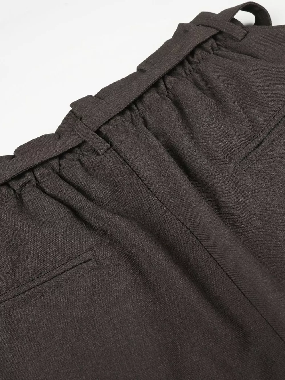 Men's High-Waisted Paperbag Waist Wide-Leg Capris, image 10