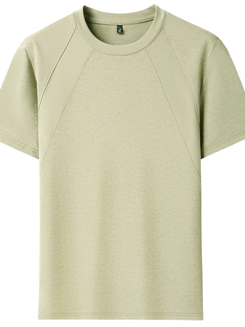Men's Plus Size Round Neck Short Sleeve T-Shirt, image 7