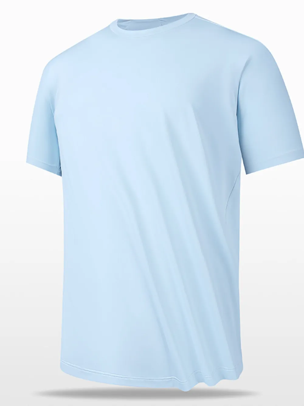 Men's Plus Size Round Neck Short Sleeve T-Shirt, image 5