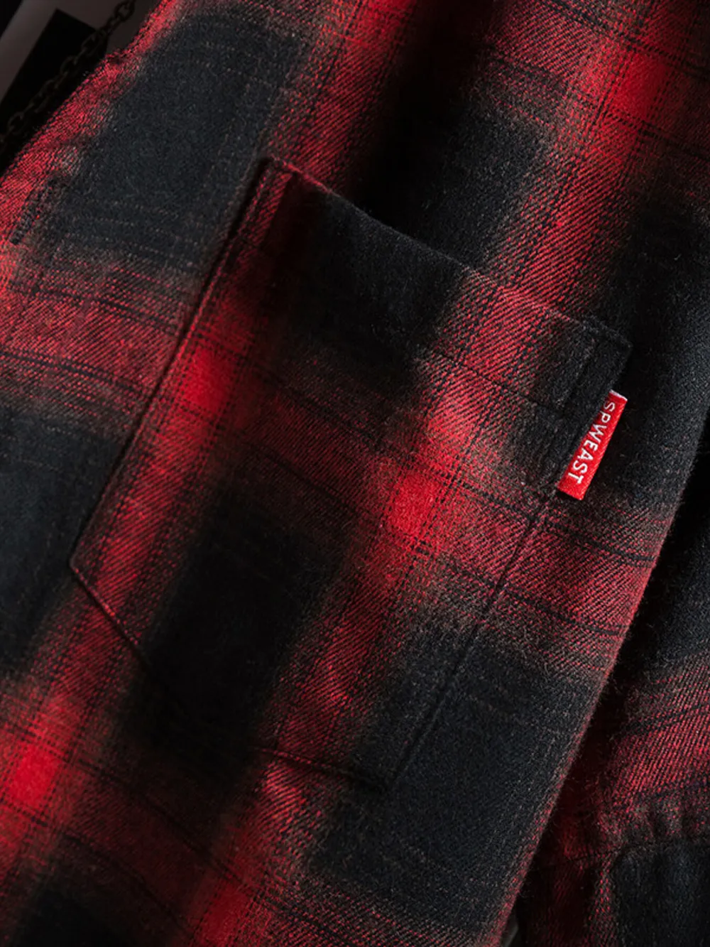 Men's Plus Size Plaid Button Up Short-Sleeve Shirt, image 9