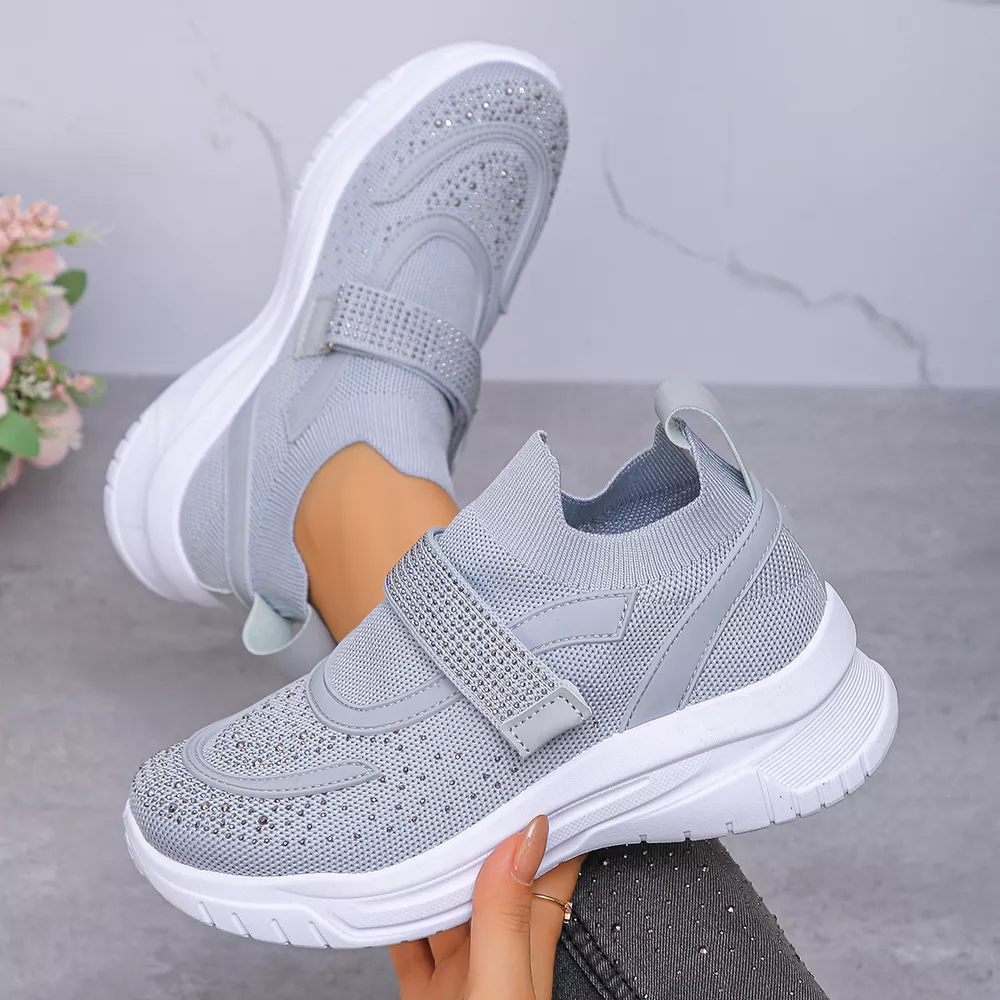 Round Toe Mesh Sneakers, image 6