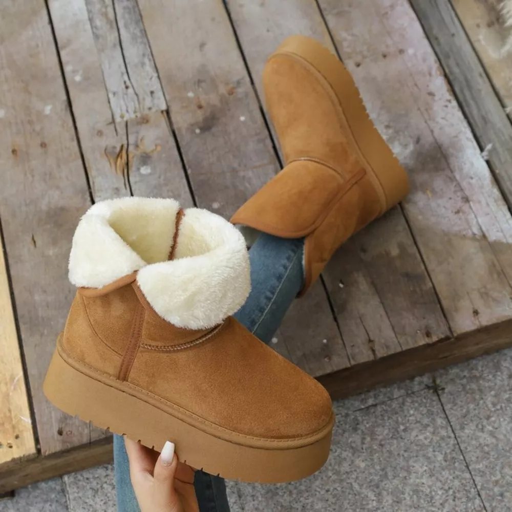 Round Toe Platform Boots, image 11