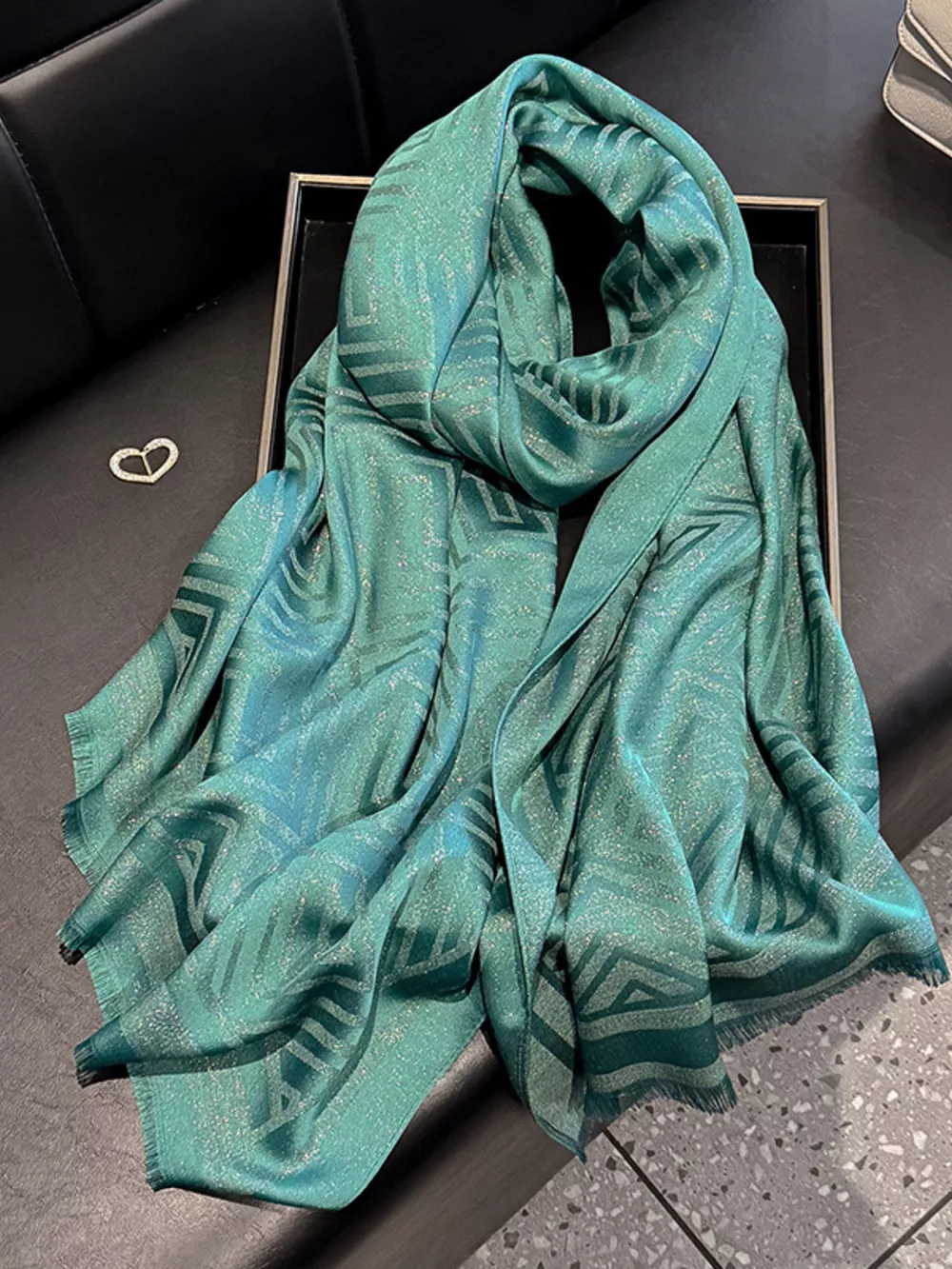 Raw Hem Lightweight Scarf, image 11