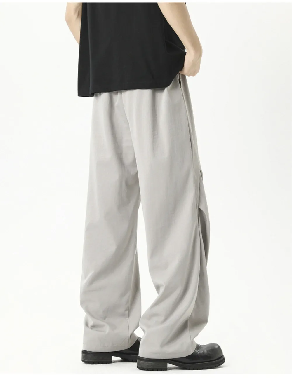 Men's Plus Size Loose Fit Drawstring Pants, image 5