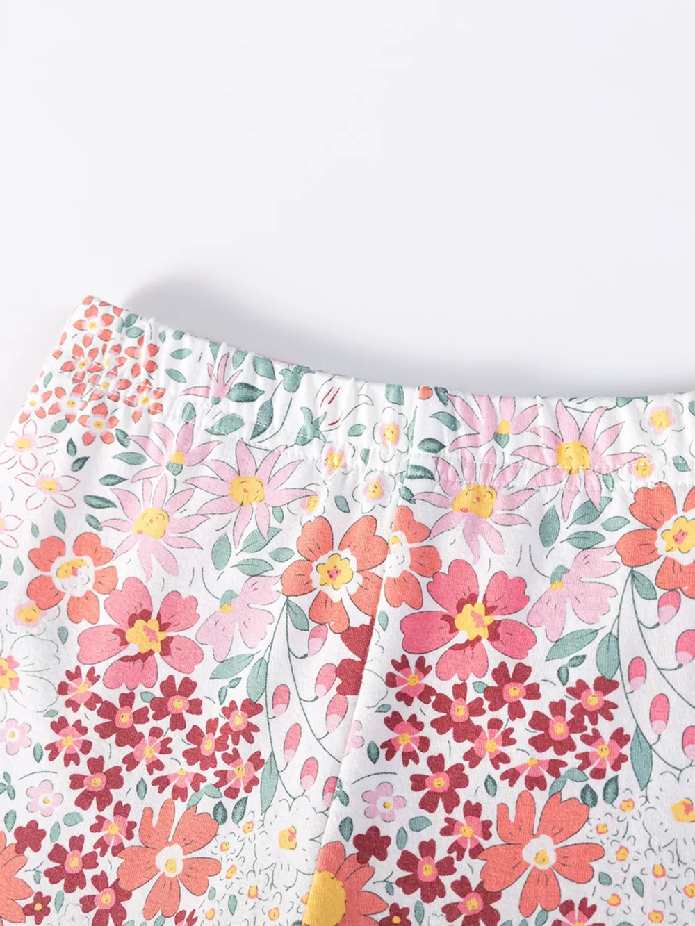 Children's Cat Top and Floral Capri Set, image 5