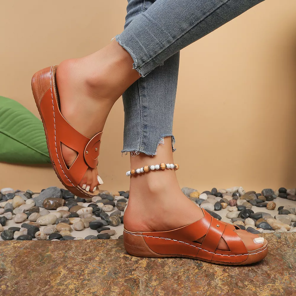 Open Toe Wedge Sandals, image 20