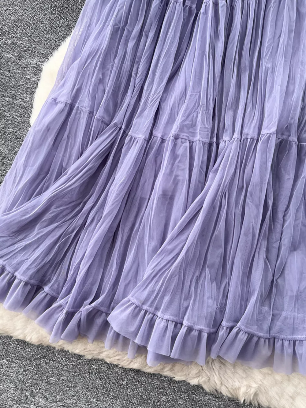 Tiered Tulle Skirt, image 5