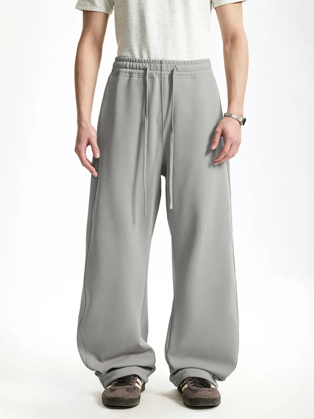 Men's Loose Fit Drawstring Sweatpants, image 8