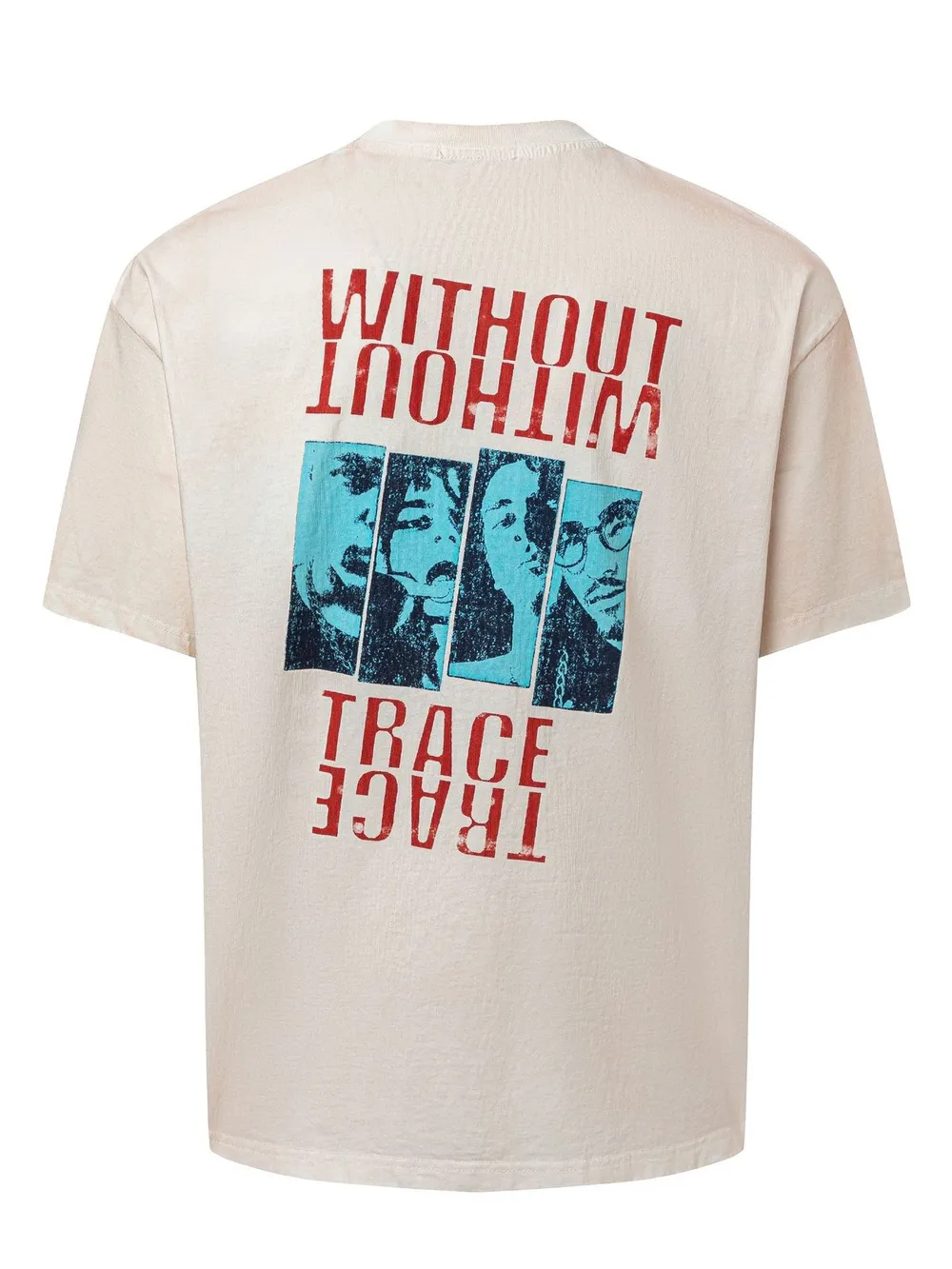 Men's Graphic Short Sleeve Oversized T-Shirt, image 4