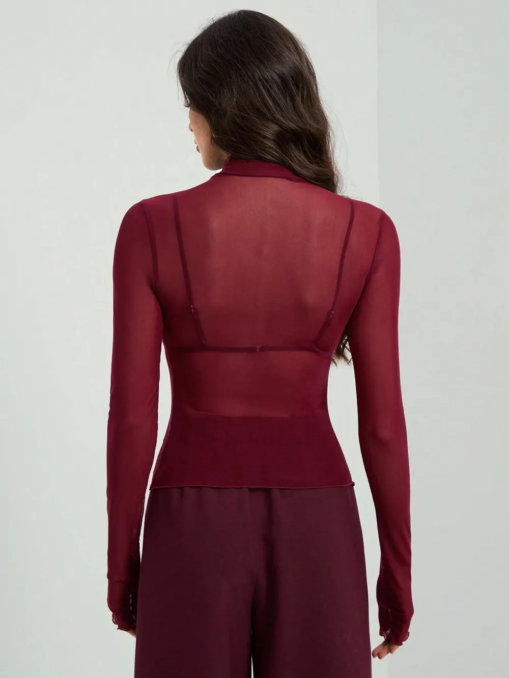 Turtleneck Long Sleeve Top, image 16