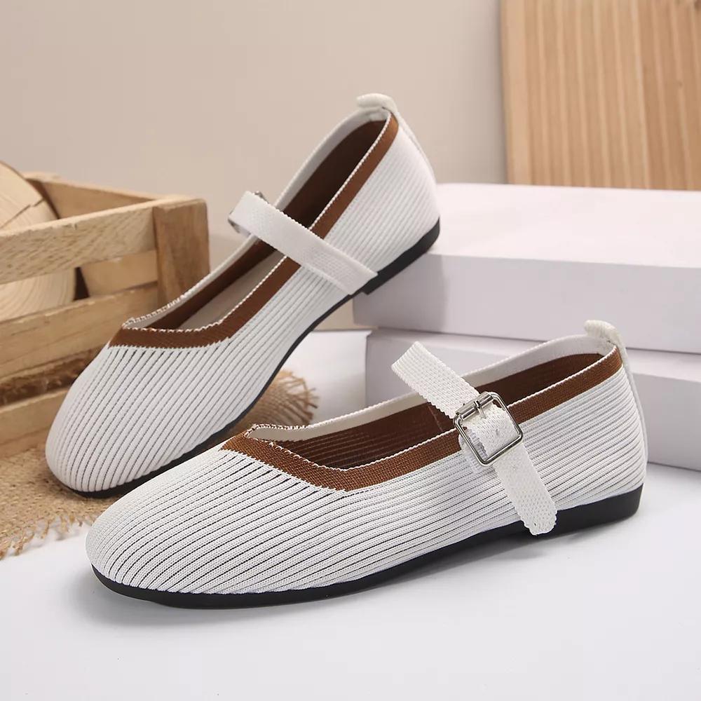 Round Toe Mesh Slip-Ons, image 25