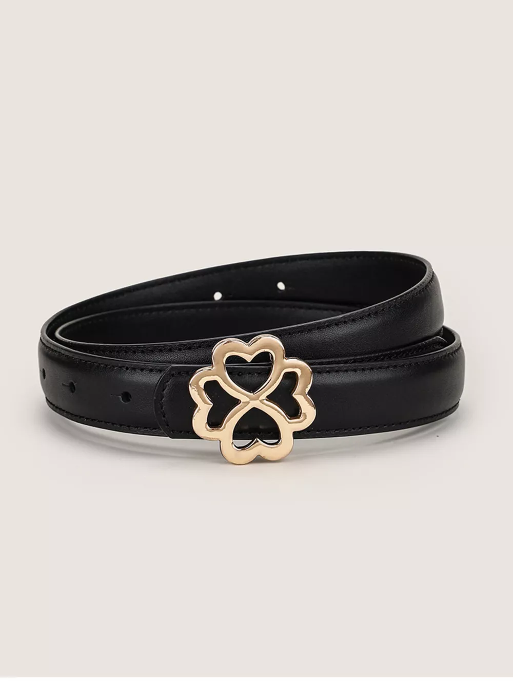 Clover Buckle Adjustable Belt, image 2