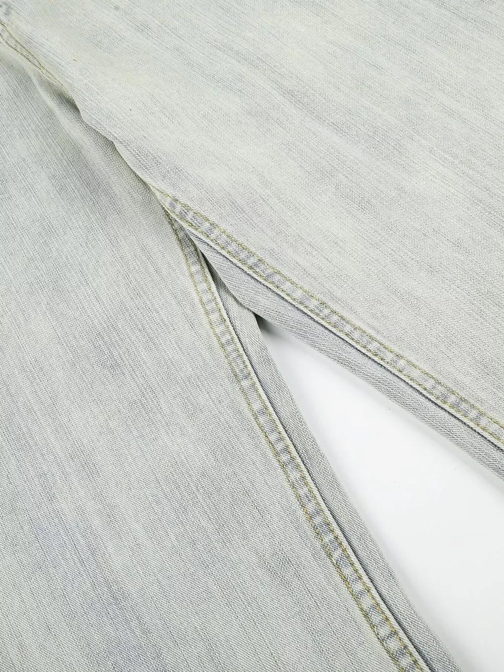 Men's Washed Wide Leg Jeans, image 8