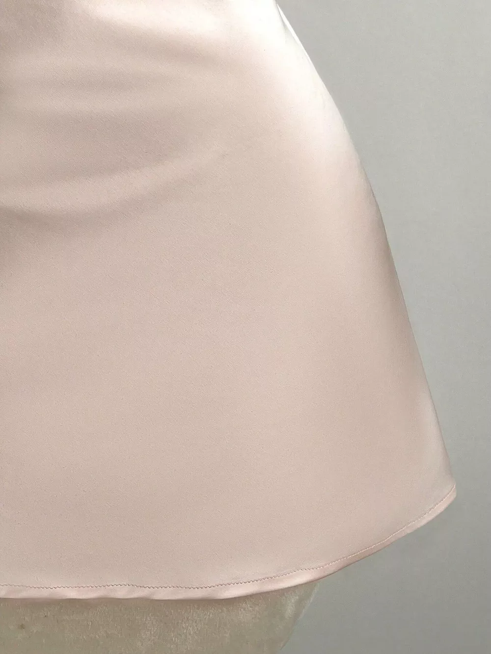 Satin Backless Halter Neck Dress, image 7