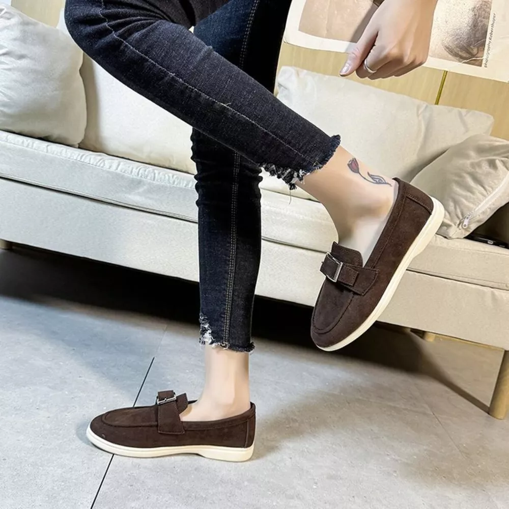 Round Toe Flats Slip-Ons, image 13