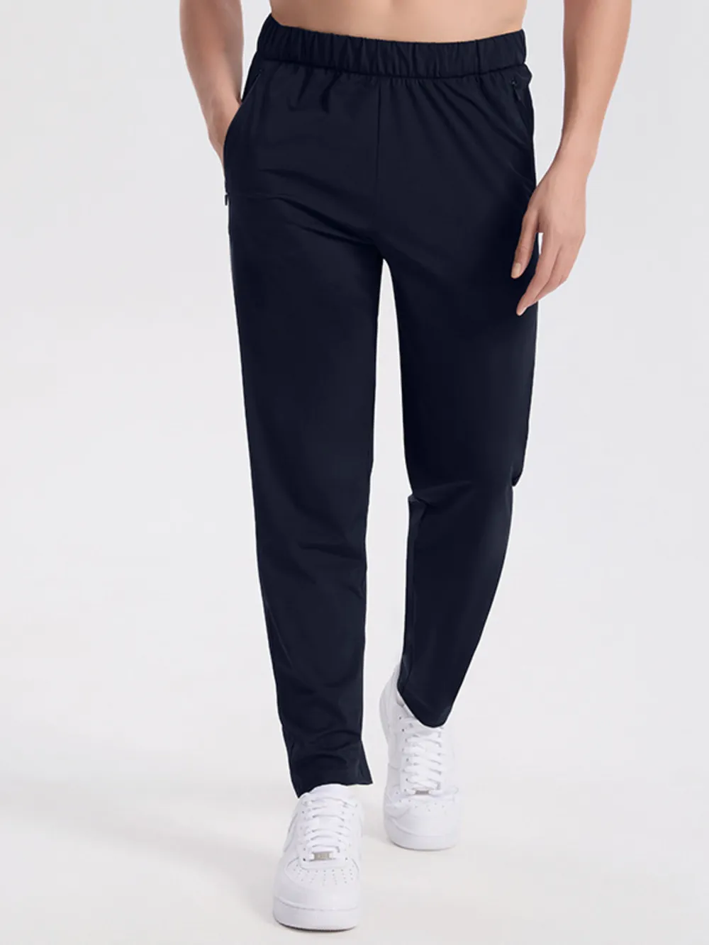 Men's Plus Size Elastic Waistband Active Joggers with Pockets, image 6