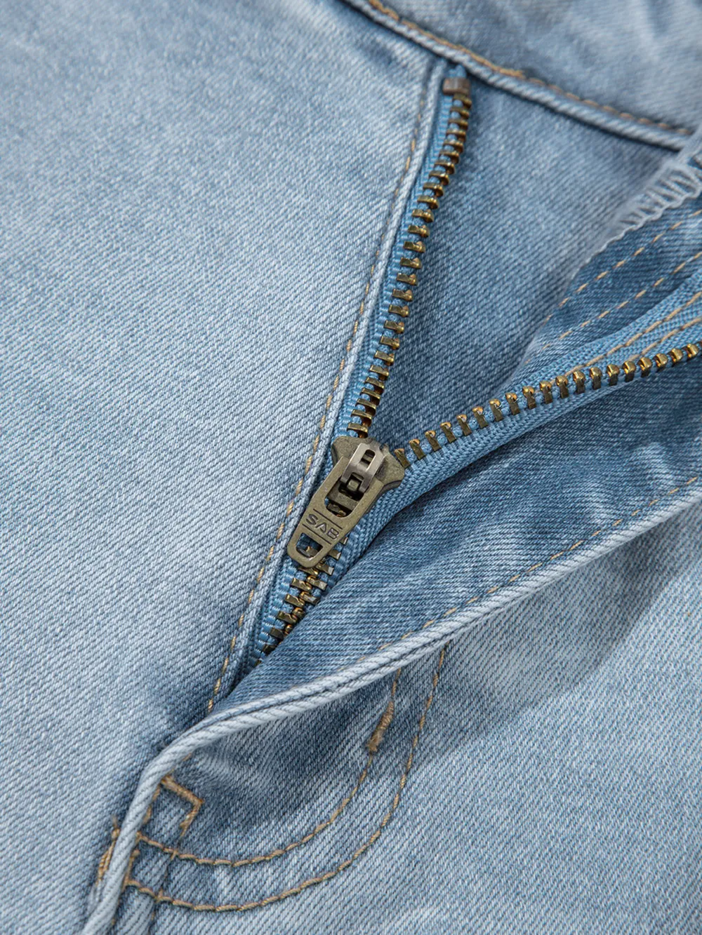 Mid Rise Ankle-Length Distressed Skinny Jeans, image 9