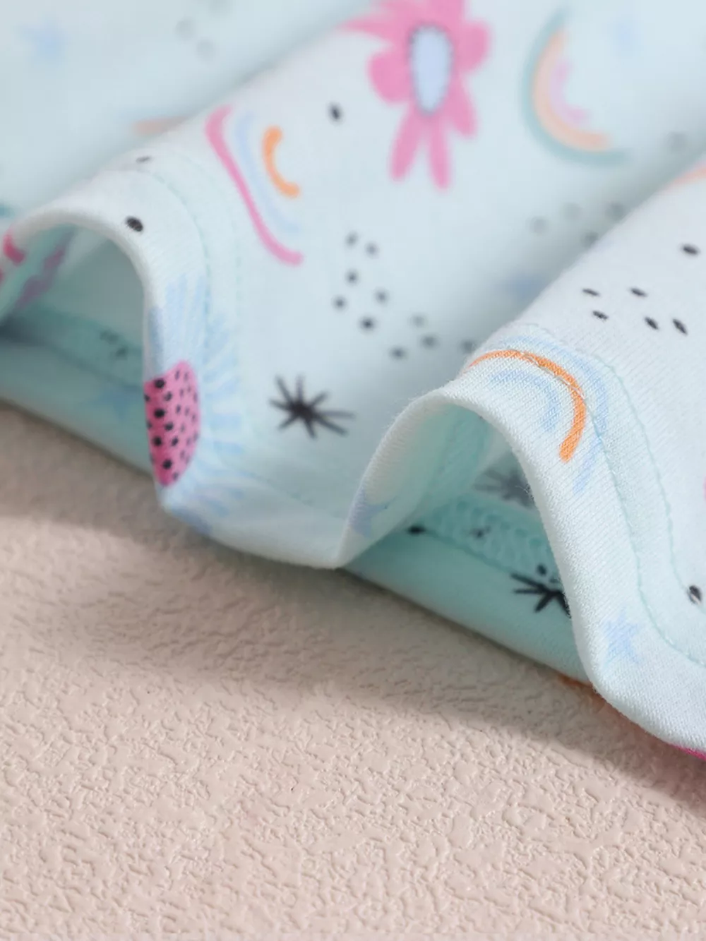 Children's Floral Print Spaghetti Strap A-Line Dress, image 4