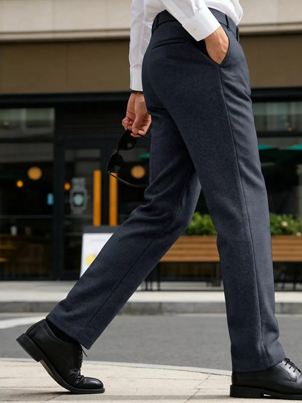Men's Full Size Classic Fit Dress Pants Plus Size, image 12