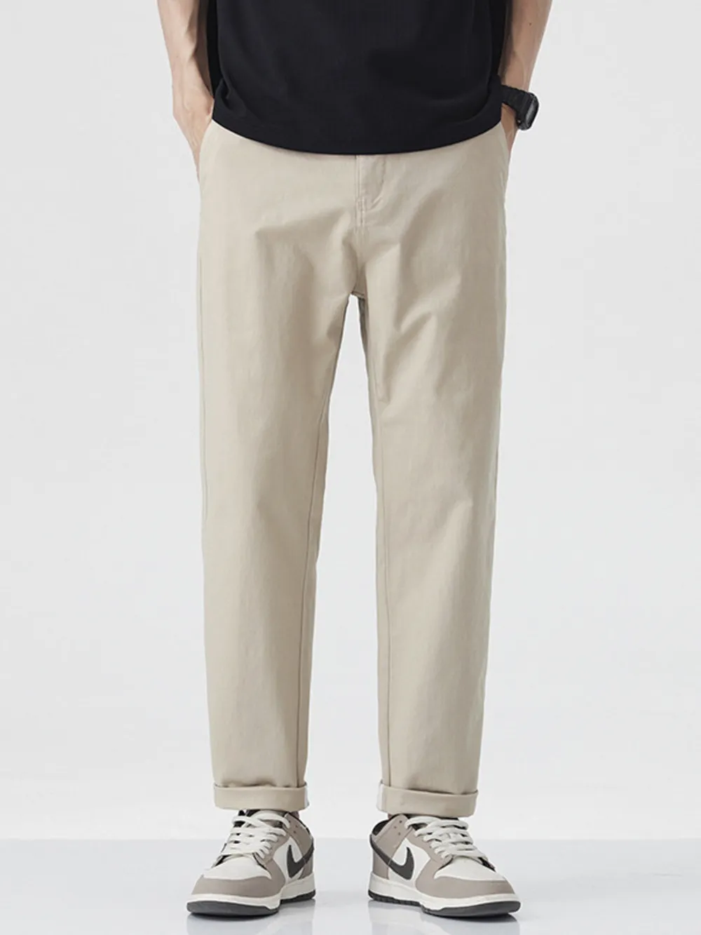 Men's Straight Leg Casual Pants, image 5