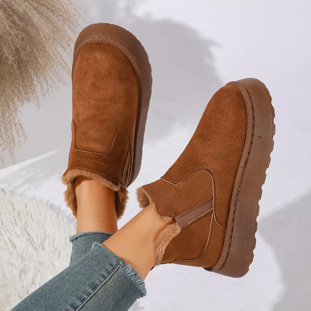 Round Toe Platform Boots, image 11