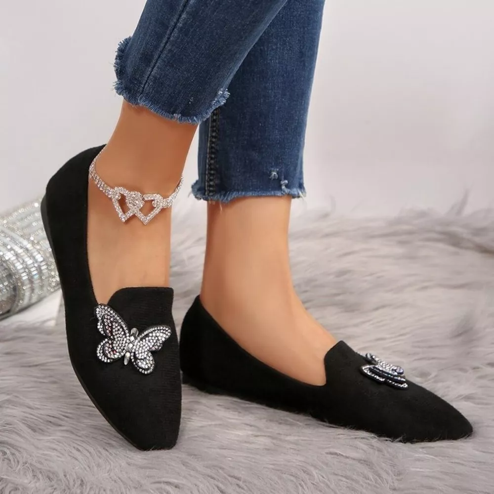 Butterfly Decor Slip-Ons, image 15