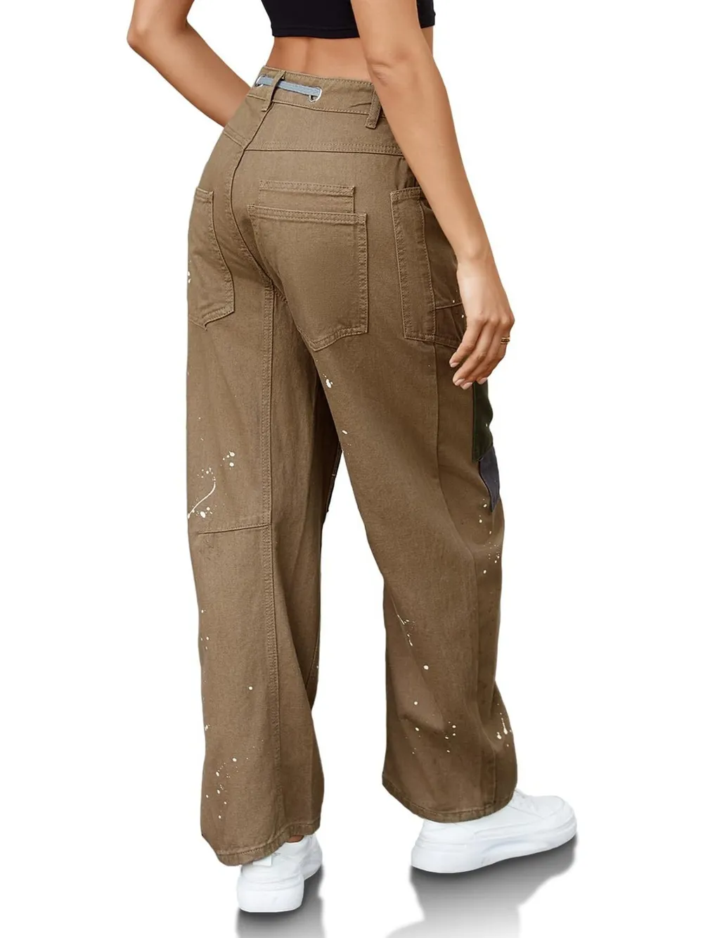 Washed Wide Leg Jeans, image 9