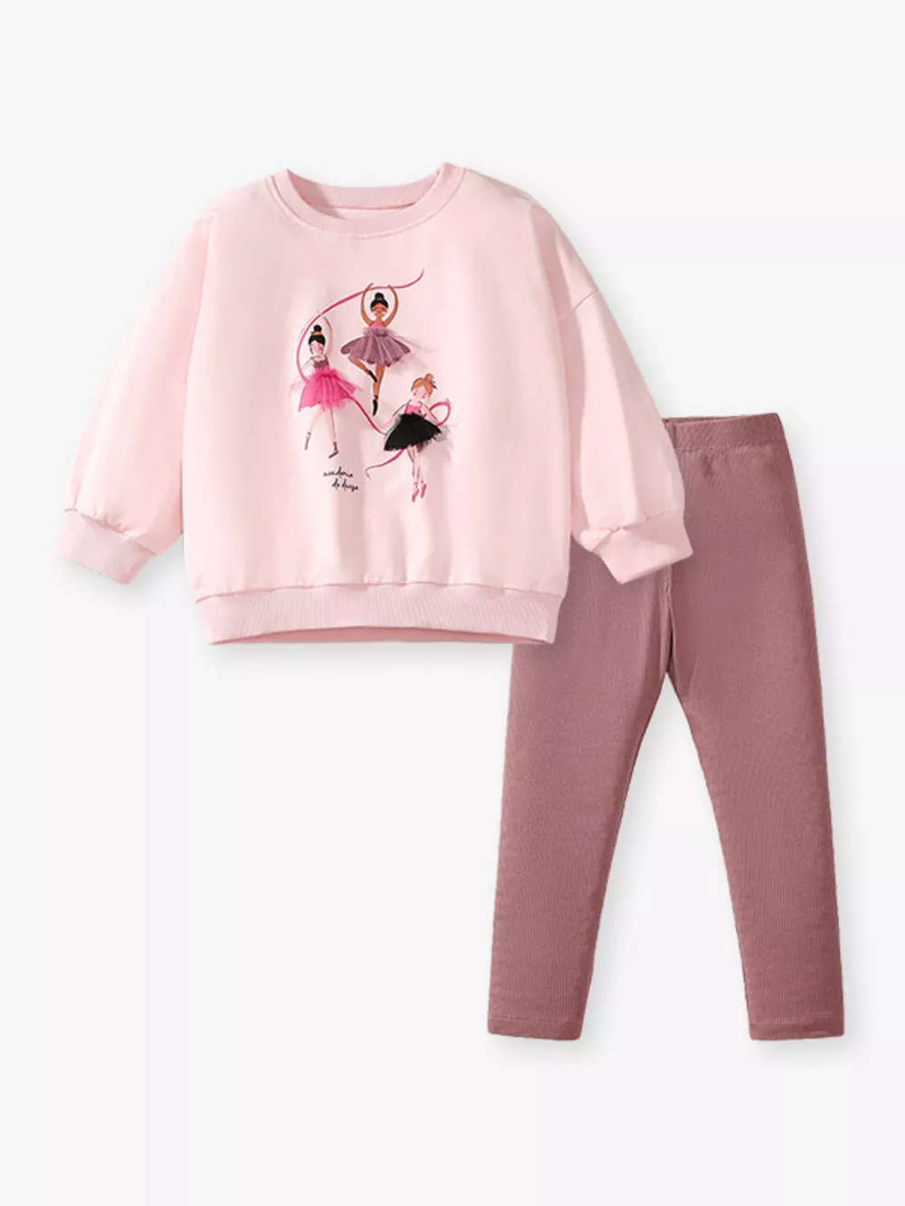 Children's Ballerina Sweatshirt & Leggings Set, image 6