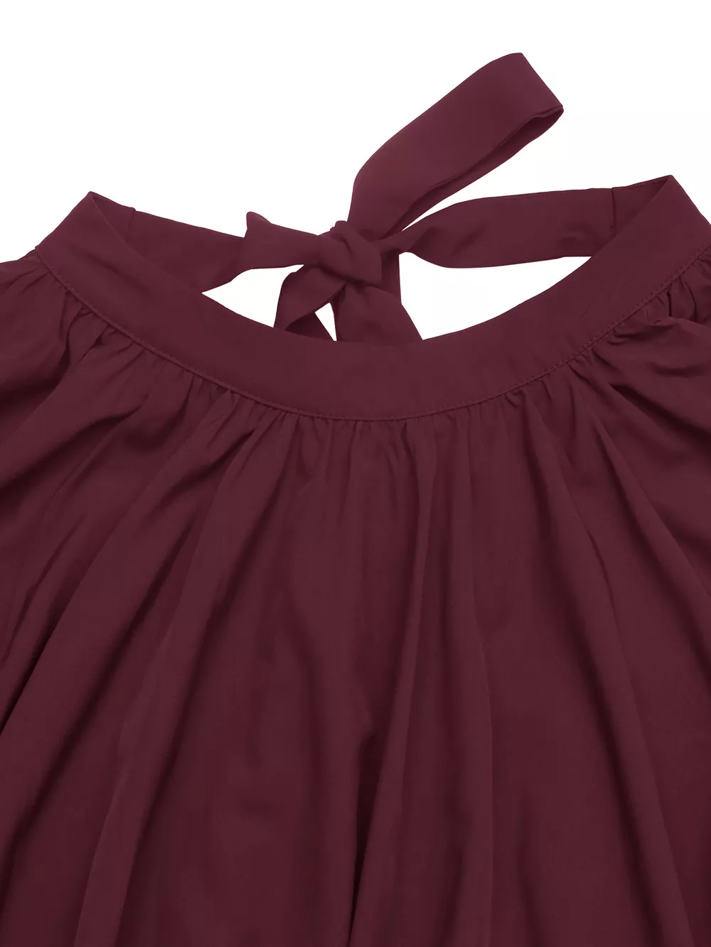 Tie Back Balloon Sleeve Blouse, image 13