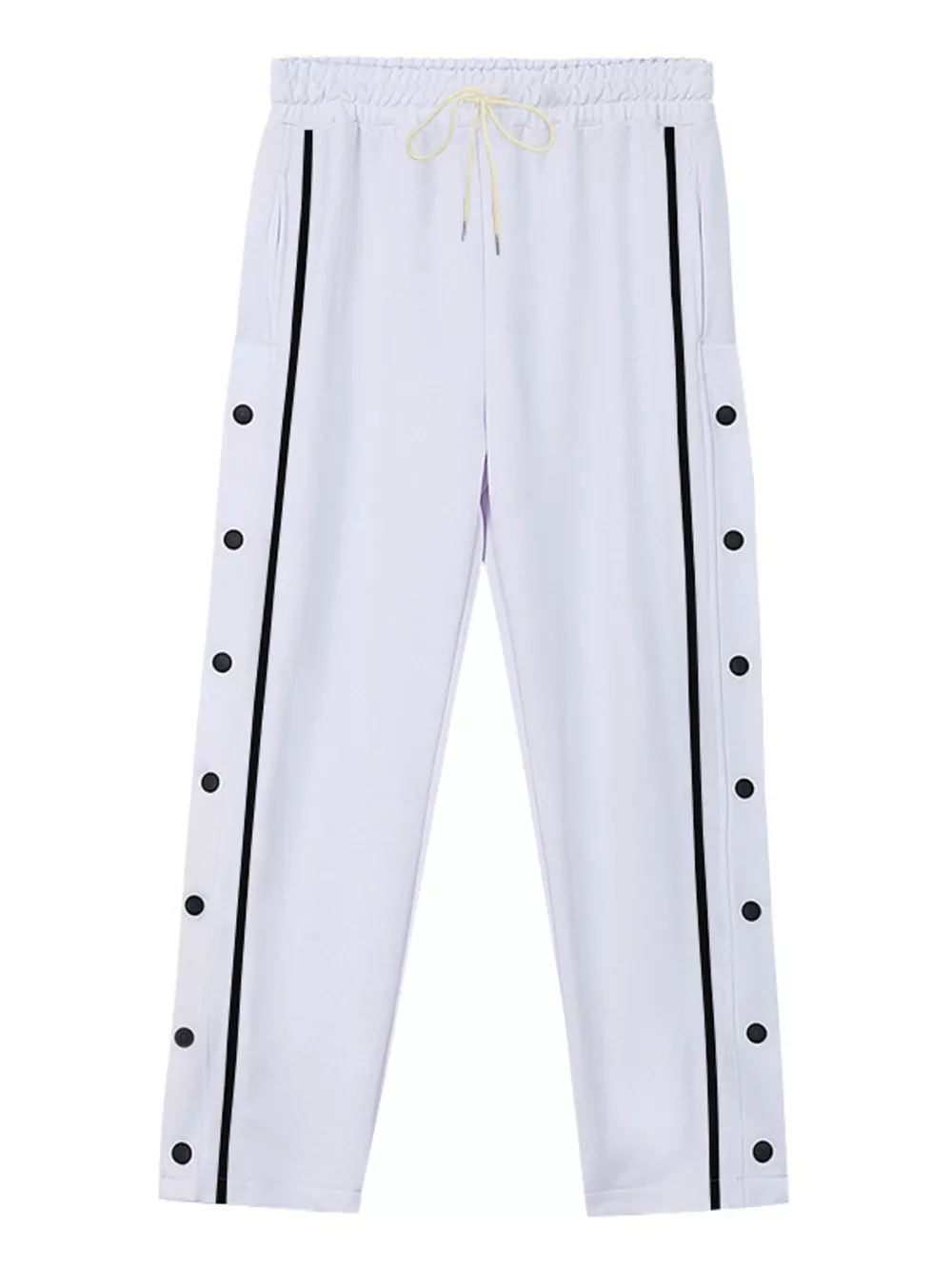 Men's Full Size Side Snap Button Pants Plus Size, image 29