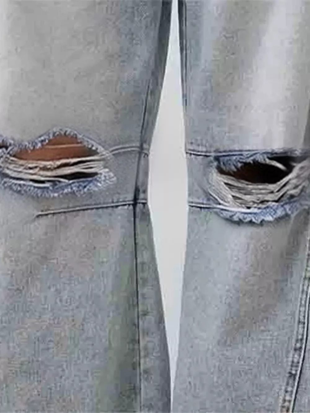 Distressed Wide Leg Jeans, image 4