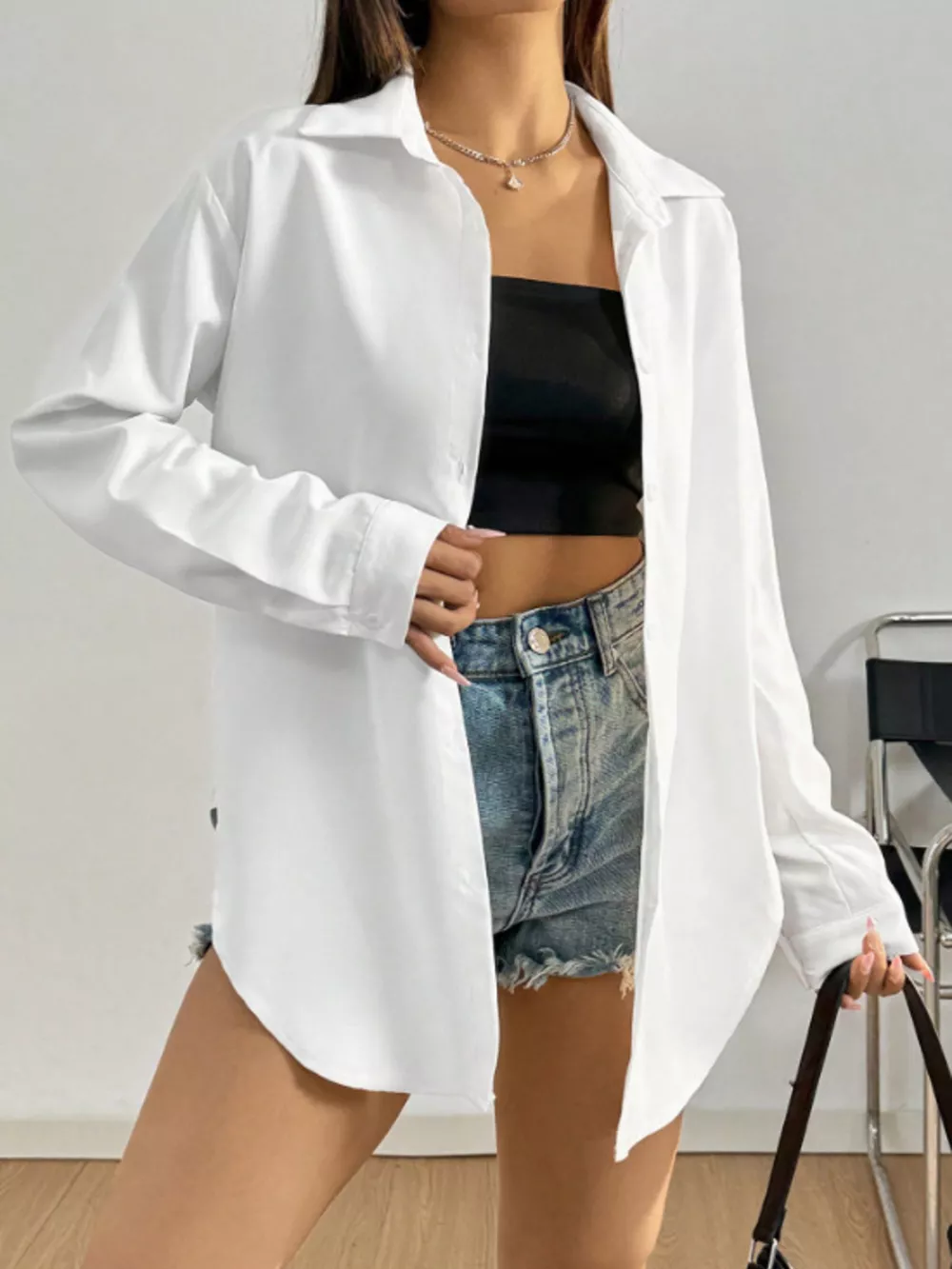 Button Up Long Sleeve Shirt, image 2