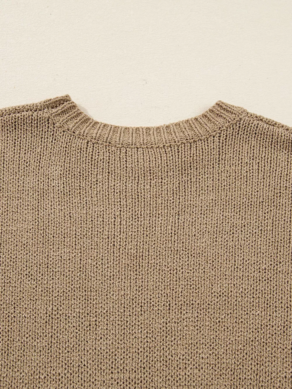 Oversize Drop Shoulder Slouchy Sweater Dress, image 11