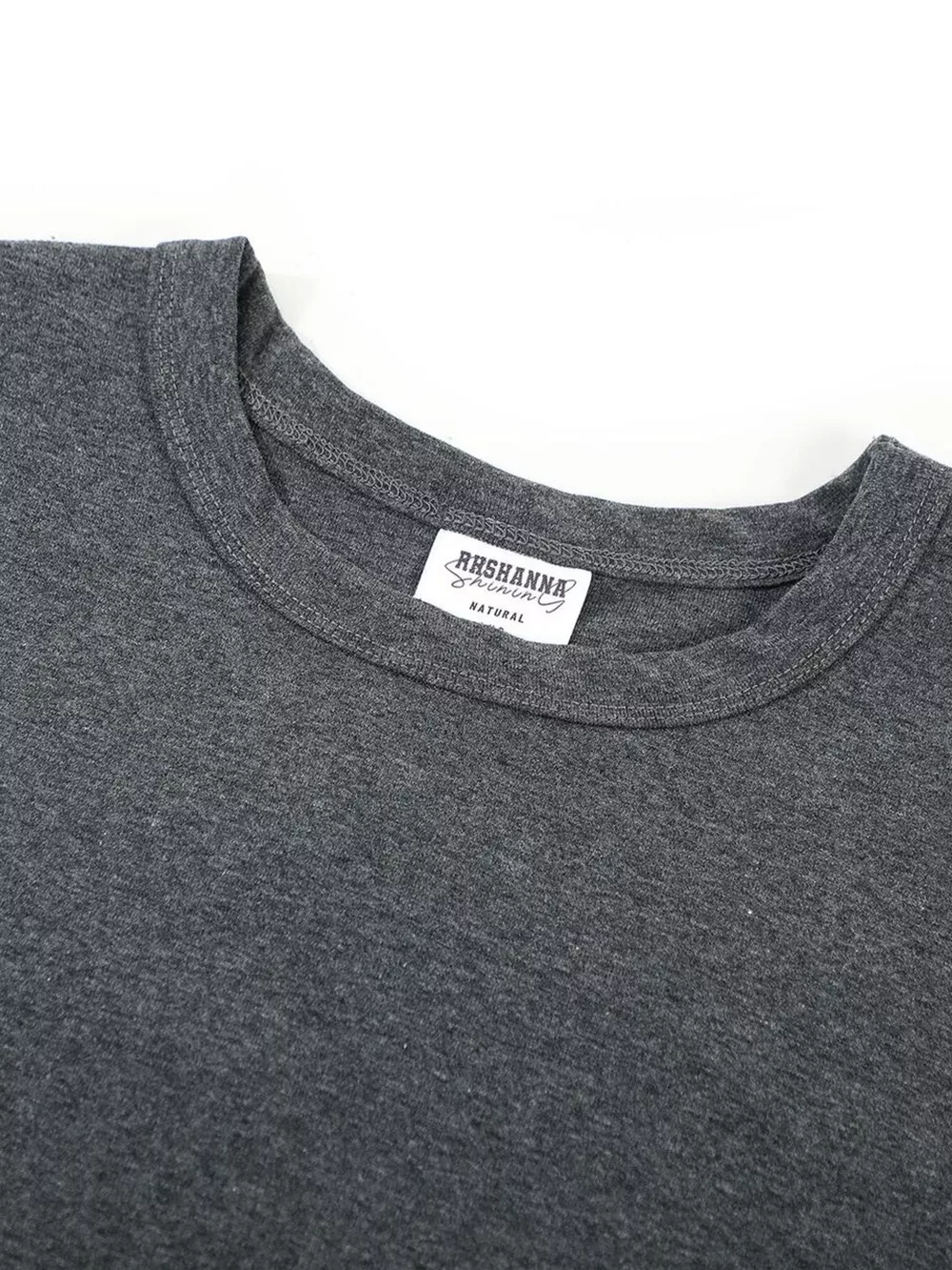 Men's Round Neck Short Sleeve T-Shirt, image 4
