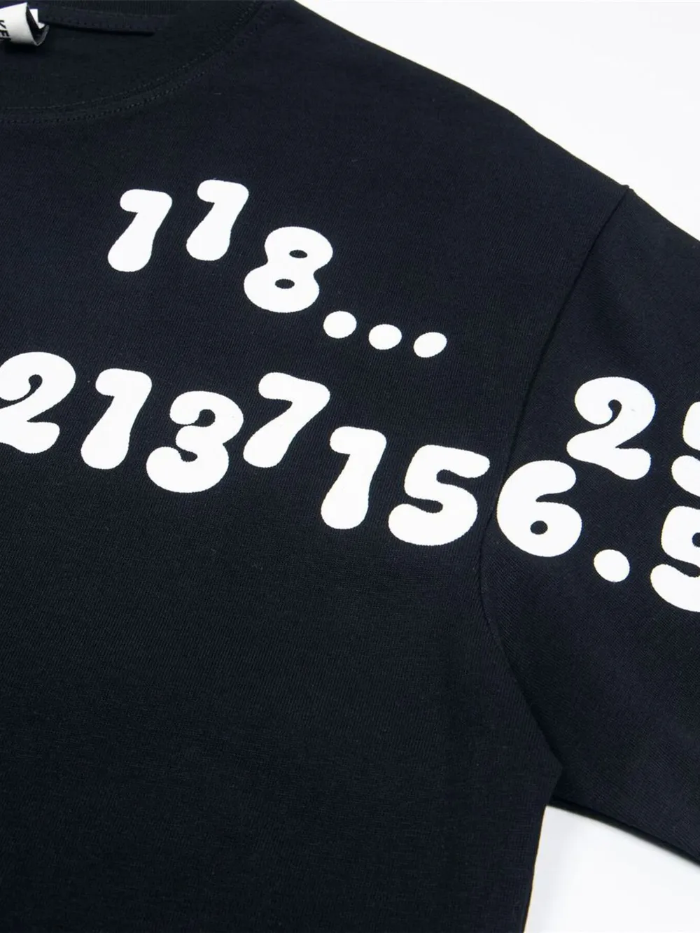 Men's Number Print Short Sleeve Oversized T-Shirt, image 10