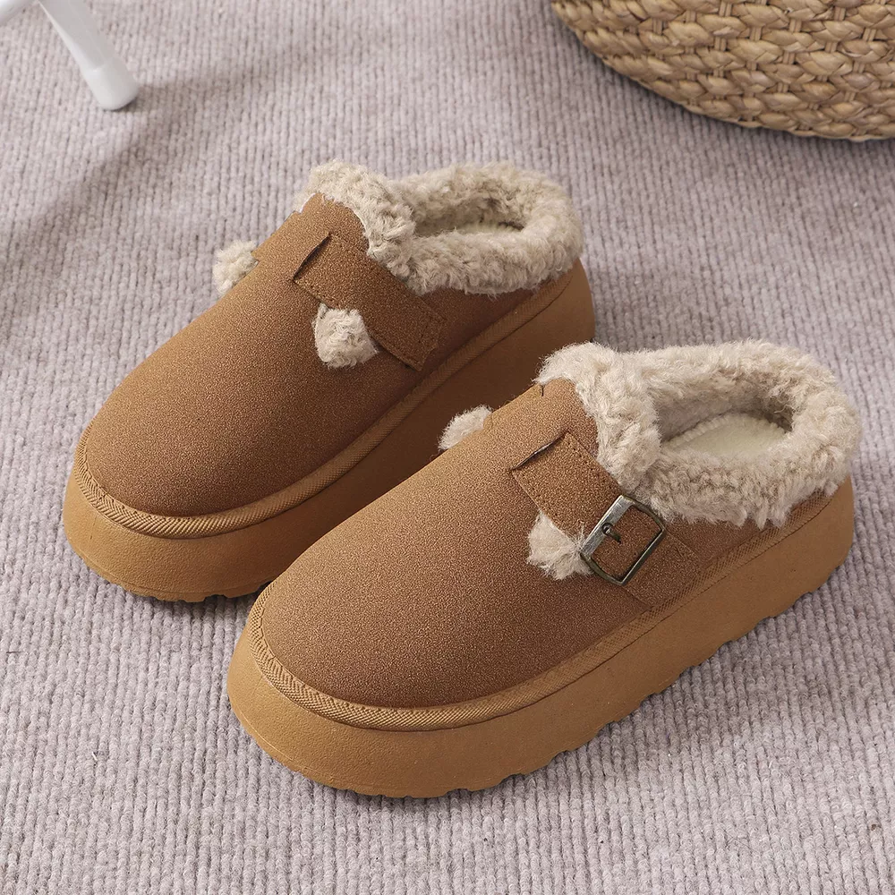 Round Toe Platform Slippers, image 6
