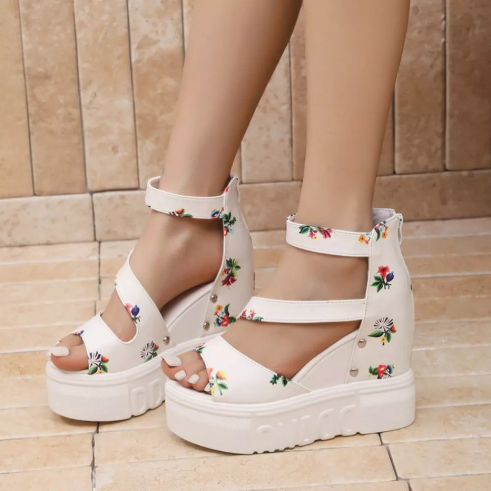 Open Toe Platform Sandals, image 5
