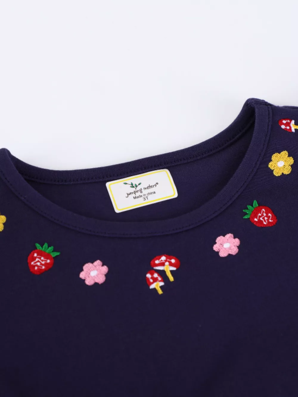 Children's Embroidered Long Sleeve Casual Dress, image 2