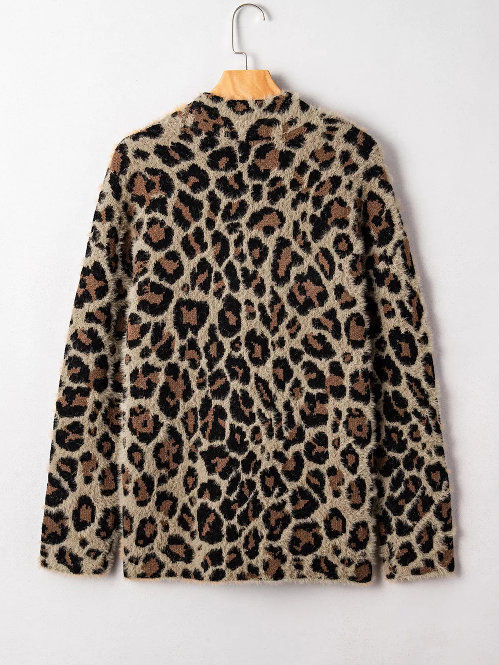 Leopard Open Casual Cardigan, image 13