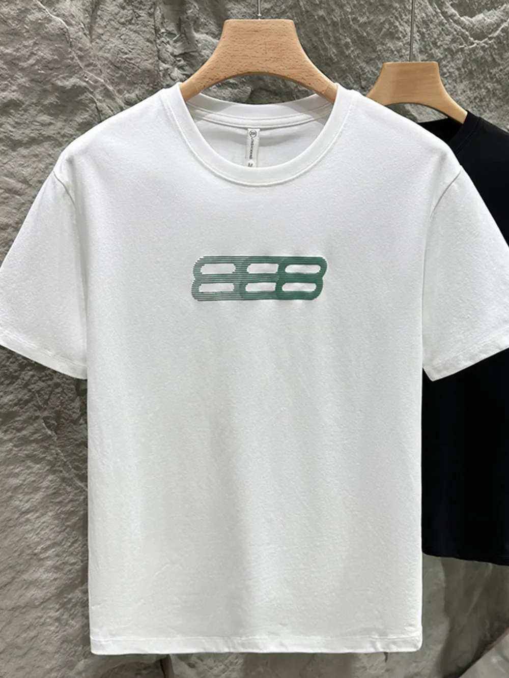 Men's Plus Size Round Neck Short Sleeve T-Shirt, image 3